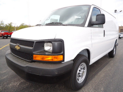 chevrolet express cargo 2012 white van 2500 flex fuel 8 cylinders rear wheel drive automatic 60007