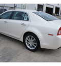 chevrolet malibu 2012 white sedan 1 lz gasoline 4 cylinders front wheel drive automatic 77090