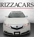 acura tl 2010 white sedan gasoline 6 cylinders front wheel drive automatic with overdrive 60462