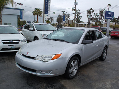 saturn ion 2006 silver coupe 3 gasoline 4 cylinders front wheel drive automatic 94063