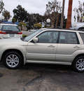 subaru forester 2007 gold suv 2 5 x premium package gasoline 4 cylinders all whee drive automatic 94063