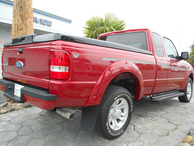 ford ranger 2007 red sport gasoline 6 cylinders rear wheel drive ...