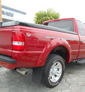 ford ranger 2007 red sport gasoline 6 cylinders rear wheel drive automatic with overdrive 94063