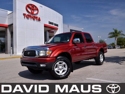 toyota tacoma 2004 red prerunner limited gasoline 6 cylinders rear wheel drive automatic 32771
