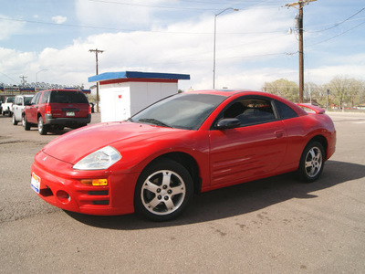 mitsubishi eclipse 2003 red hatchback gs gasoline 4 cylinders sohc front wheel drive automatic 80911