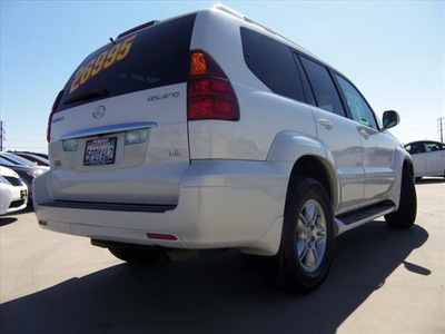 lexus gx 470 2005 white suv gasoline 8 cylinders 4 wheel drive 5 speed automatic 90241