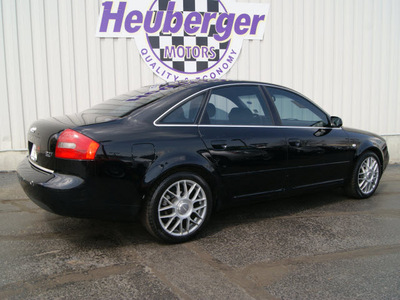 audi a6 2001 brilliant black c sedan 2 7t quattro gasoline 6 cylinders all whee drive automatic 80905