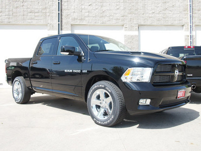 ram ram pickup 1500 2012 black sport gasoline 8 cylinders 4 wheel drive automatic 80301