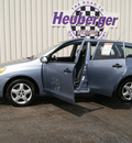 toyota matrix 2003 cosmic blue hatchback gasoline 4 cylinders front wheel drive 5 speed manual 80905