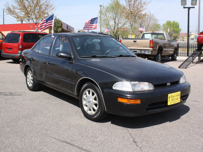 geo prizm 1996 black sedan lsi gasoline 4 cylinders front wheel drive automatic 80229