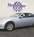 infiniti g25 sedan 2011 silver sedan x gasoline 4 cylinders all whee drive automatic 80905