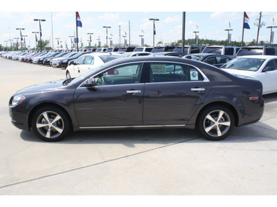 chevrolet malibu 2012 dk  gray sedan gasoline 4 cylinders front wheel drive 6 spd auto lpo, cargo net 77090