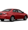 toyota corolla 2012 red sedan le gasoline 4 cylinders front wheel drive automatic 55448