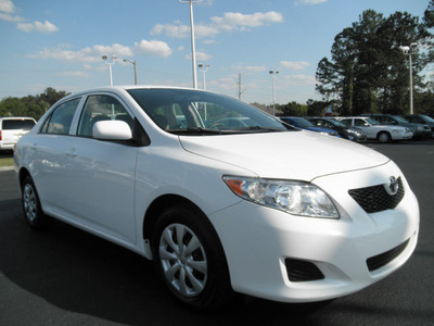 toyota corolla 2010 white sedan le gasoline 4 cylinders front wheel drive automatic 34474