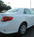 toyota corolla 2010 white sedan le gasoline 4 cylinders front wheel drive automatic 34474