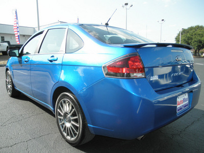ford focus 2011 blue sedan sport ses gasoline 4 cylinders front wheel drive automatic 34474