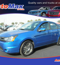 ford focus 2011 blue sedan sport ses gasoline 4 cylinders front wheel drive automatic 34474