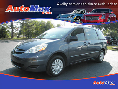 toyota sienna 2006 gray van ce 8 passenger gasoline 6 cylinders front wheel drive automatic 34474