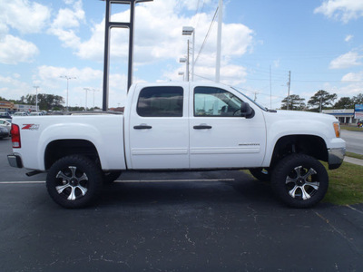 gmc sierra 1500 2012 white sle flex fuel 8 cylinders 4 wheel drive automatic with overdrive 28557