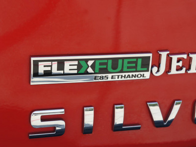 chevrolet silverado 1500 2011 red ls flex fuel 8 cylinders 4 wheel drive automatic 76087