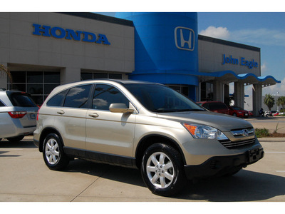 honda cr v 2008 beige suv ex l gasoline 4 cylinders front wheel drive automatic with overdrive 77065