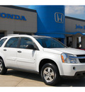 chevrolet equinox 2008 white suv ls gasoline 6 cylinders front wheel drive automatic 77065