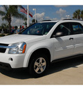 chevrolet equinox 2008 white suv ls gasoline 6 cylinders front wheel drive automatic 77065