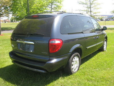 chrysler town and country 2007 blue van touring gasoline 6 cylinders front wheel drive automatic 62863