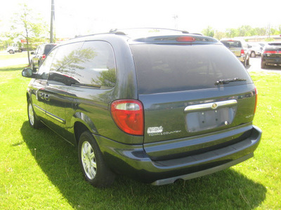 chrysler town and country 2007 blue van touring gasoline 6 cylinders front wheel drive automatic 62863