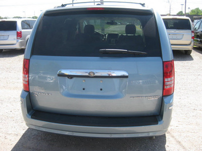 chrysler town and country 2010 lt  blue van limited gasoline 6 cylinders front wheel drive autostick 62863