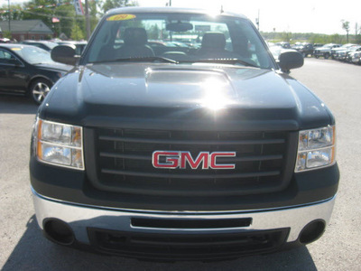 gmc sierra 1500 2009 black work truck gasoline 6 cylinders 4 wheel drive automatic 62863