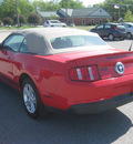 ford mustang 2010 red v6 gasoline 6 cylinders rear wheel drive automatic 62863