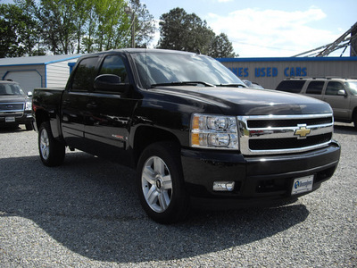 chevrolet silverado 1500 2007 black ltz gasoline 8 cylinders 4 wheel drive automatic 27569