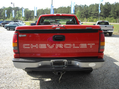chevrolet silverado 1500 1999 red pickup truck gasoline v6 rear wheel drive automatic 27569