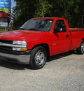 chevrolet silverado 1500 1999 red pickup truck gasoline v6 rear wheel drive automatic 27569