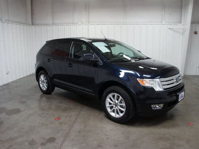 ford edge 2010 dk  blue suv sel gasoline 6 cylinders front wheel drive automatic with overdrive 76108