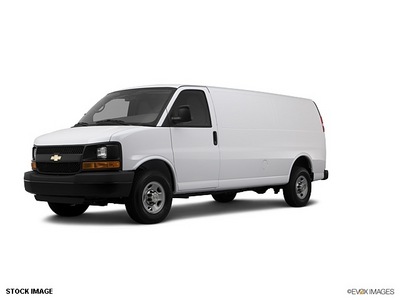 chevrolet express cargo 2012 van flex fuel 8 cylinders rear wheel drive not specified 07712