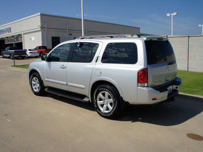 nissan armada 2008 silver suv se ffv 8 cylinders 2 wheel drive automatic 76108