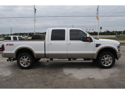 ford f 250 super duty 2010 white king ranch diesel 8 cylinders 4 wheel drive automatic 77388