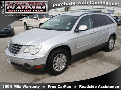 chrysler pacifica 2007 silver suv touring gasoline 6 cylinders front wheel drive automatic 77388
