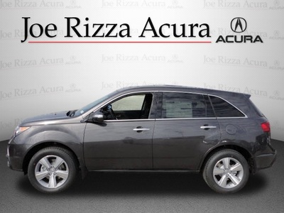 acura mdx 2012 gray suv tech awd gasoline 6 cylinders all whee drive automatic with overdrive 60462