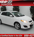 toyota matrix 2009 white hatchback s gasoline 4 cylinders front wheel drive automatic 91731