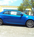 kia forte 2012 blue coupe sx w sunroof gasoline 4 cylinders front wheel drive automatic 32901