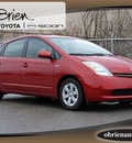 toyota prius 2006 red hatchback hybrid 4 cylinders front wheel drive cont  variable trans  46219