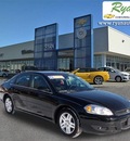 chevrolet impala 2011 black sedan lt leather sunroof flex fuel 6 cylinders front wheel drive 4 speed automatic 55313