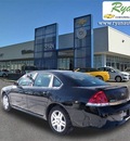 chevrolet impala 2011 black sedan lt leather sunroof flex fuel 6 cylinders front wheel drive 4 speed automatic 55313