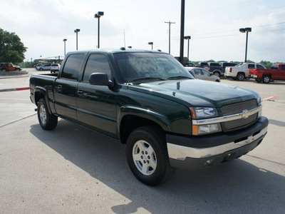 chevrolet silverado 1500 2004 green gasoline 8 cylinders 4 wheel drive automatic 76087