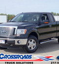 ford f 150 2012 black xlt flex fuel 8 cylinders 4 wheel drive automatic 62708