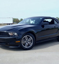 ford mustang 2012 black v6 premium gasoline 6 cylinders rear wheel drive automatic 62708