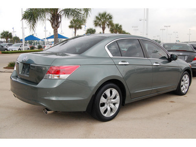 honda accord 2010 green sedan ex l v6 gasoline 6 cylinders front wheel drive automatic 77065